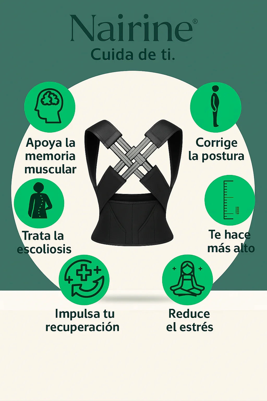 Nairine® Corrector Postural Premium